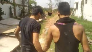 sidharth nigam and abhishek nigam making a short video herogayabmodeon BTS