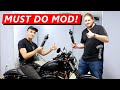 How to FIX the Harley Iron 883's AWFUL Suspension!