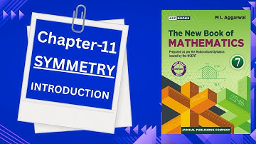 SYMMETRY (INTRODUCTION) Chapter-11 Class-7 ML Aggarwal NCERT CBSE Math