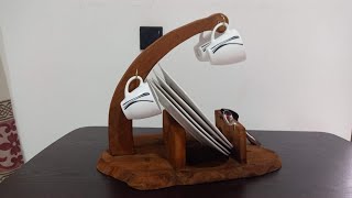 Make Wooden Mini Dish Rack At Home