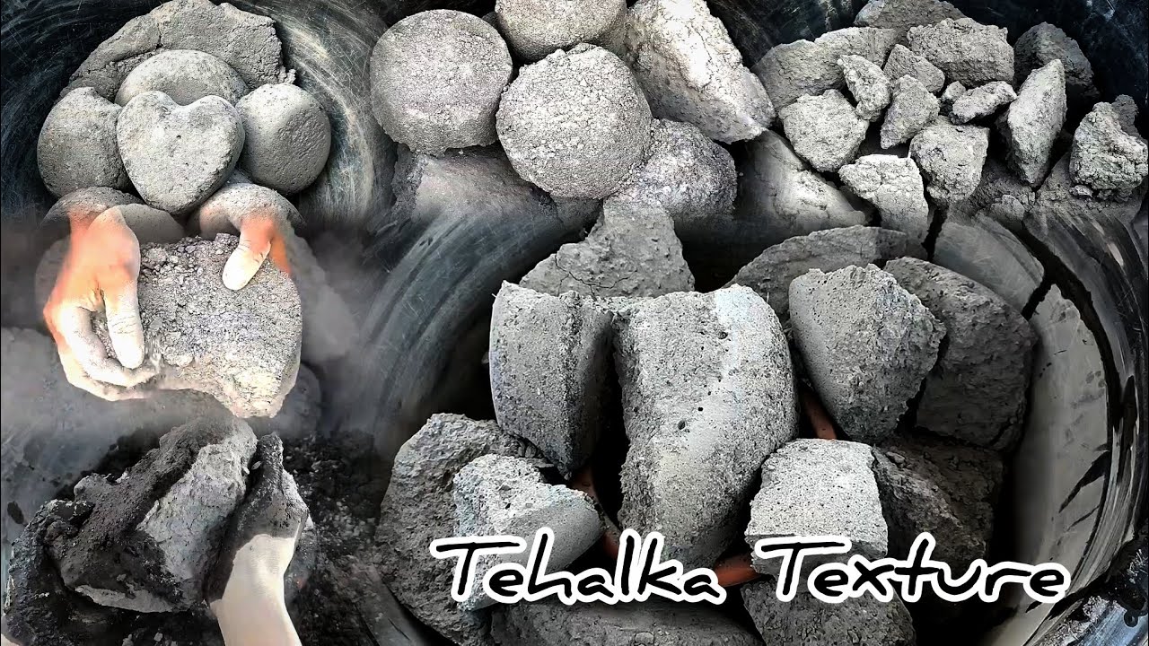 🔥New Edit of Tehalka Texture 😷Super Dusty Soft Blackish Grainy Texture • Nonstop Satysfying • ASMR 