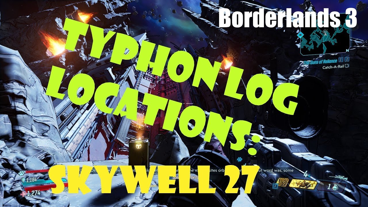 [Borderlands 3] Skywell 27: All Typhon Logs and Dead Drop Locations