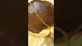 Basque Burnt Cheesecake shortvideo basqueburntcheesecake cheesecake shorts delicious voiceover