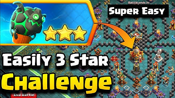 Easily 3 Star NO STRINGS ATTACHED Challenge ✨ | coc new event attack | clash of clans