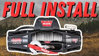 HOW TO: Install Warn VR EVO10-S Winch + Upgrades by 208Tyler 6,390 views 7 months ago 11 minutes, 22 seconds