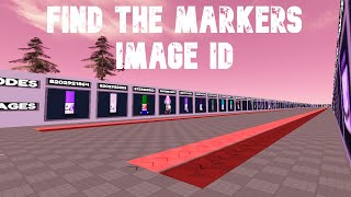Find The Markers Image Id Roblox/Codes For Roblox