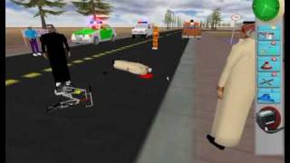 A serious game for traffic accident investigators screenshot 5
