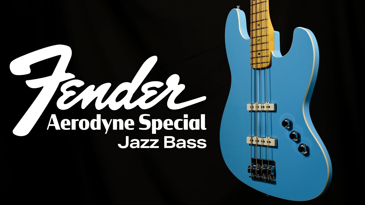 Fender Aerodyne Special Jazz Bass | California Blue