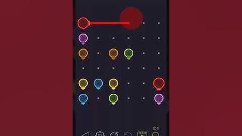 Puzzle glow - number link - (51/100) - básico levels - game puzzle - conectar luces colores