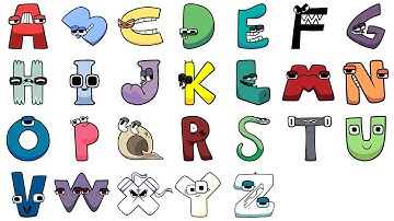 Alphabet Lore, Number Lore, Alphabet Game (A-Z), (0-9)