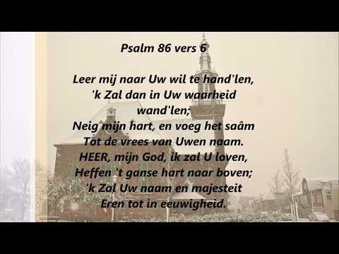 Psalm 86 vers 6   Samenzang Nieuwe Kerk Katwijk aan Zee.