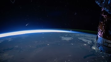 Comet NEOWISE from ISS   4K