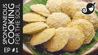 Mauritian Idli [Vegan] - Sweet Semolina Steamed Cakes recipe | Spontaneous Cooking for the Soul Ep#1 by Veganlovlie - Vegan Fusion-Mauritian Recipes 91,246 views 6 years ago 11 minutes, 42 seconds