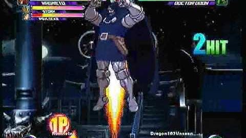MvC2 Online (360): Brett (MSP) vs Dragon187Unseen (Spid/Cab/Doom) 2 .:1.29.10:.
