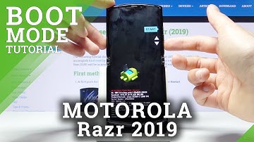 How to Enter & Quit Boot Mode in MOTOROLA Razr 2019 - Bootloader Mode Tutorial