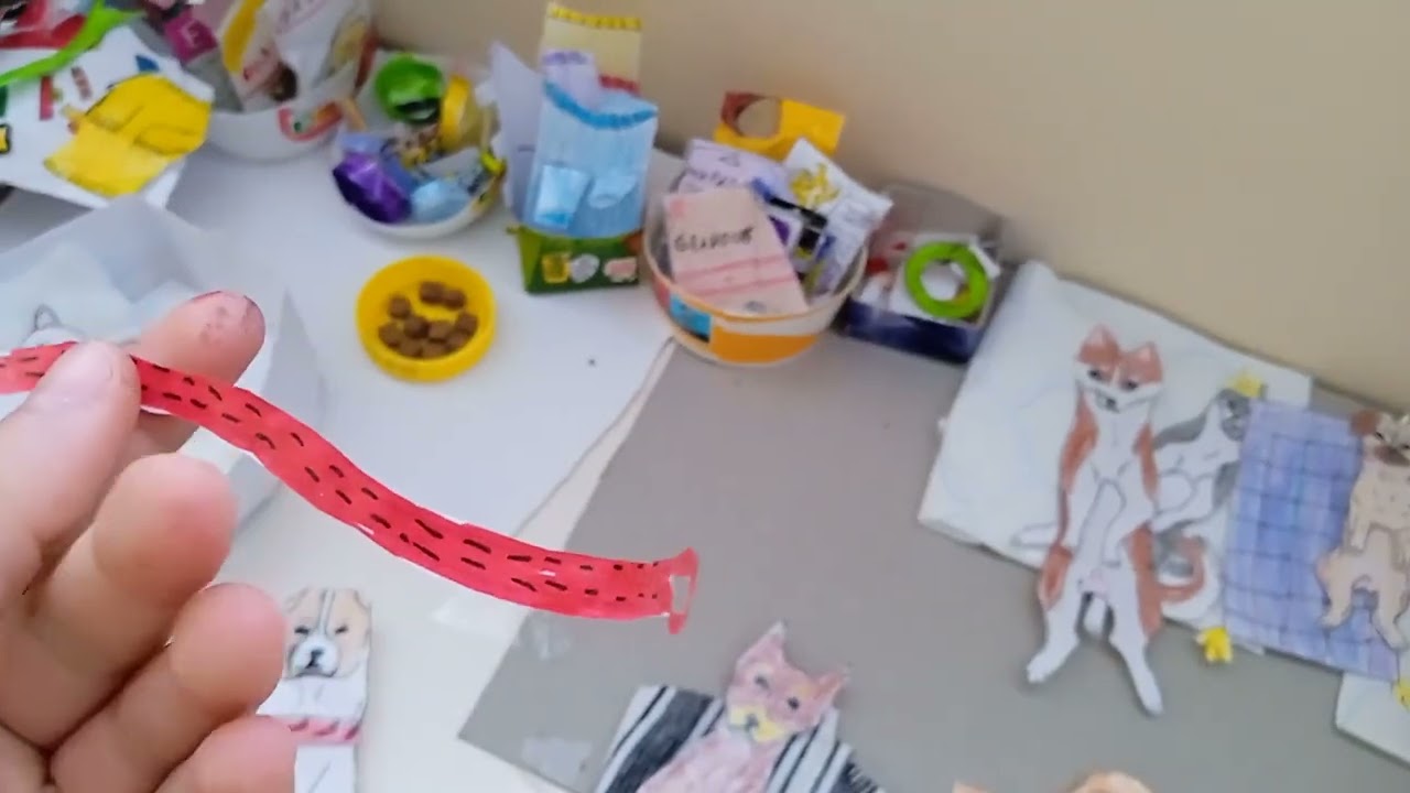 собираю алабая на прогулку в красном цвете❤️