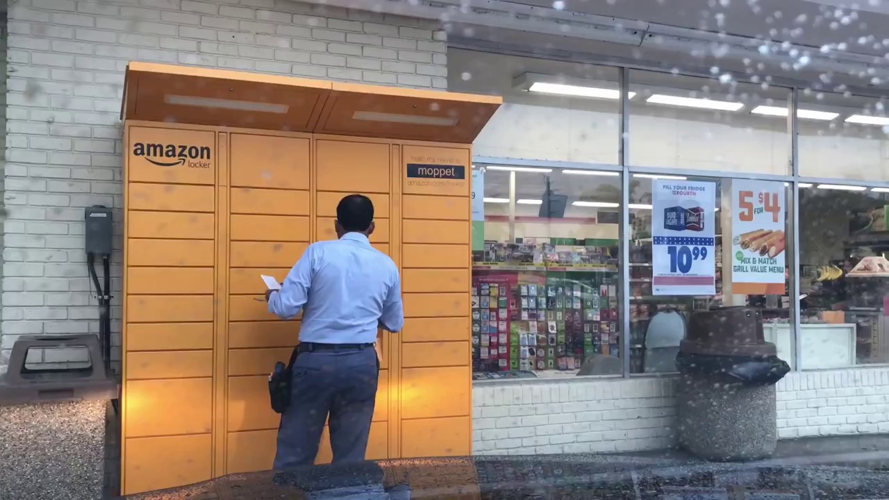 Carga de un Amazon locker en Miami YouTube