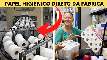 Qual a matéria prima do papel higiênico?