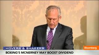 Boeing CEO McNerney May Boost Dividend