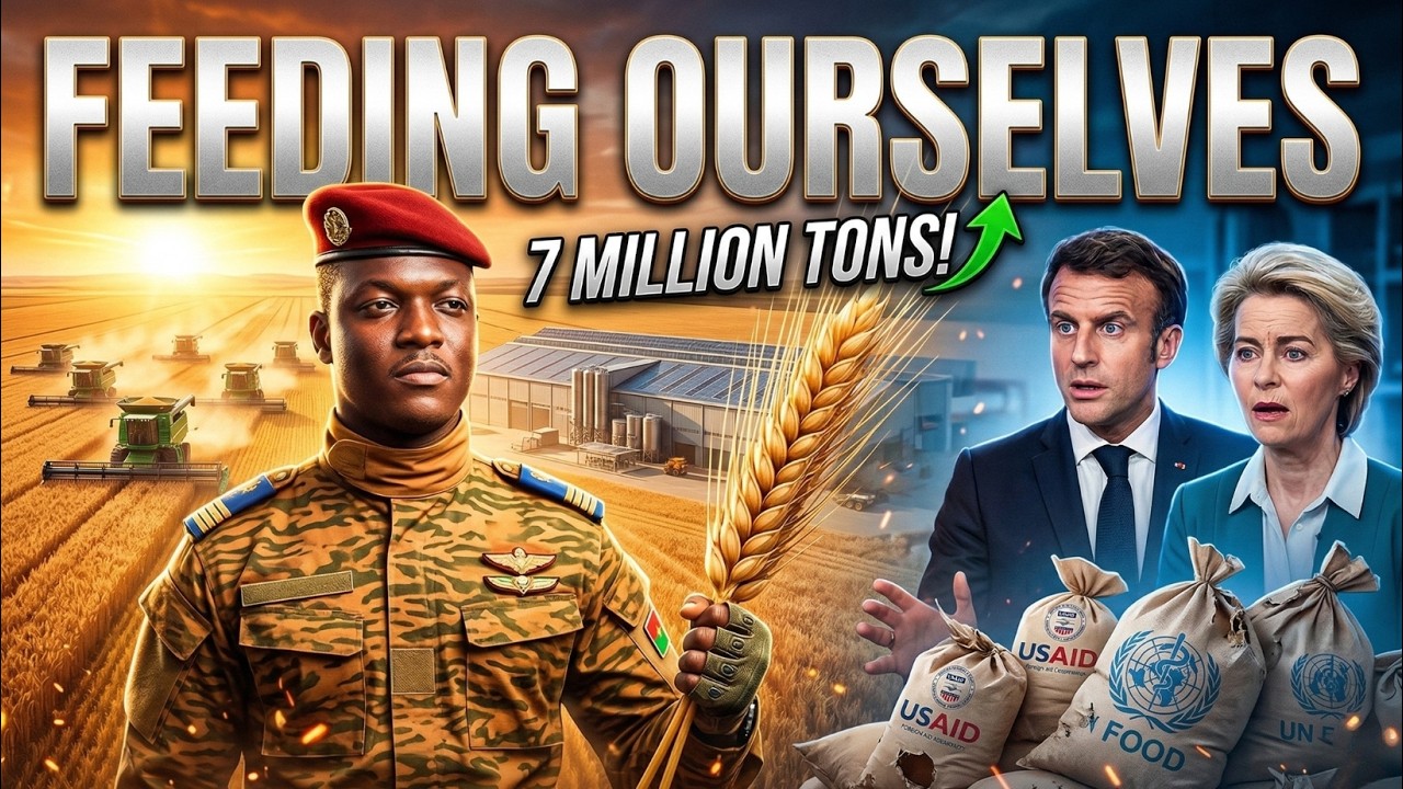 WE FEED OURSELVES! Ibrahim Traoré’s 7 Million Ton Grain Miracle
