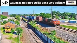 Waupaca Nelson's Strike Zone Live Railcam - Waupaca, WI #steelhighway