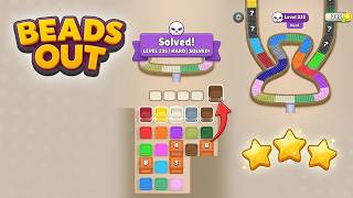Beads Out - Level 335 Walkthrough 🧩 | Solution & Gameplay (Voodoo) 🔴