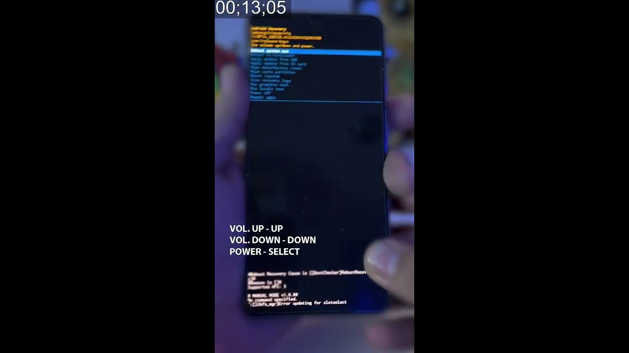 How To Factory Reset Samsung Recovery Mode Way