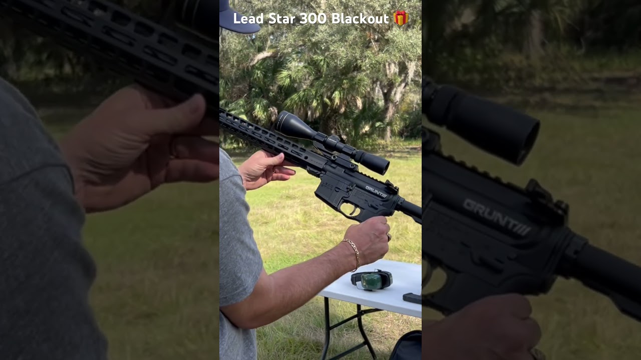 Lead Star 300 Blackout 🎁 