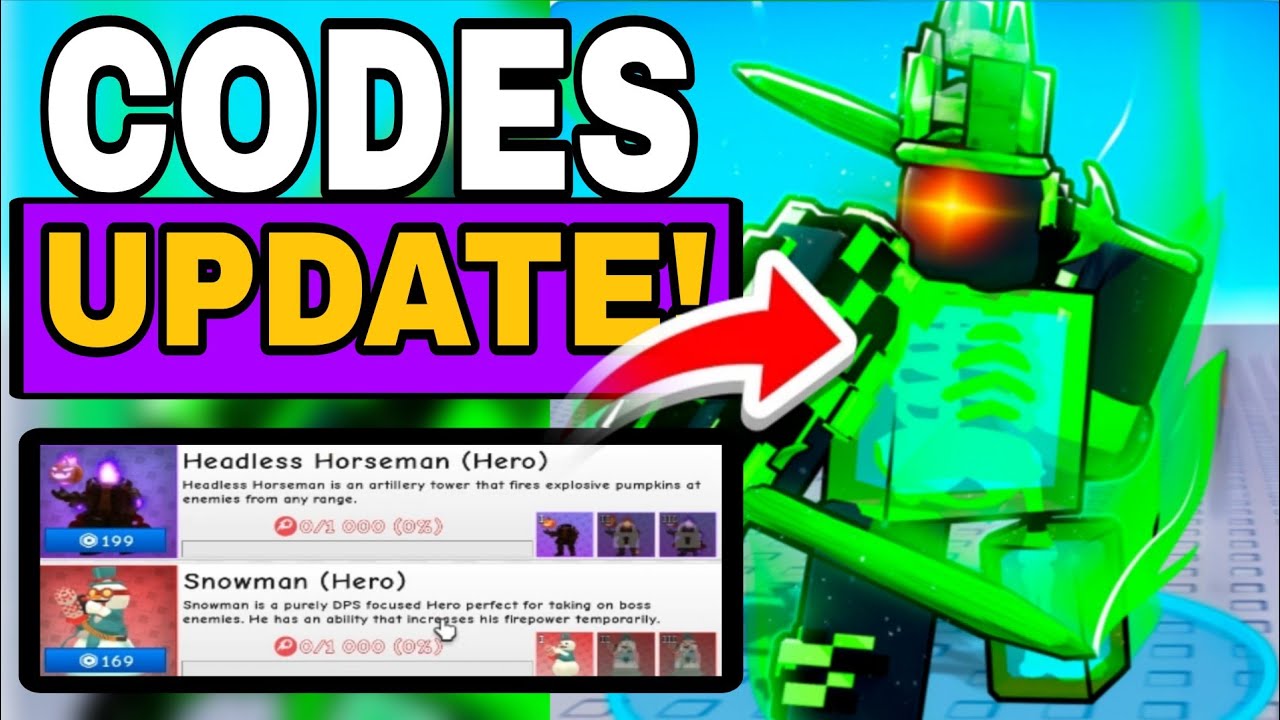 All* Secret *[EVENT] Retro Tower Defense Codes | Codes for [EVENT ...