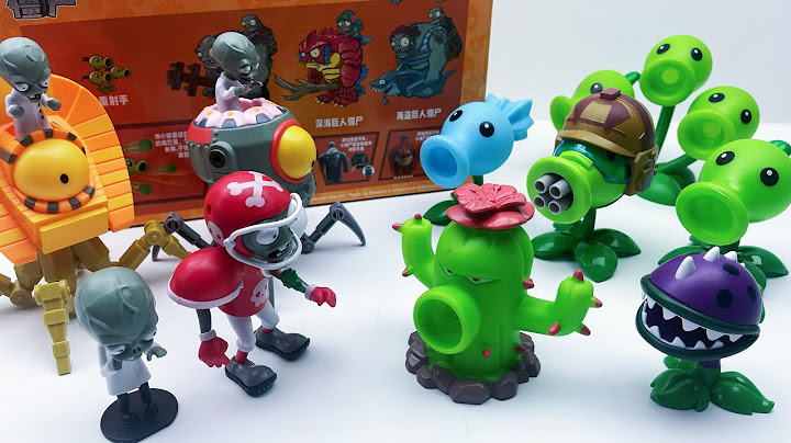 7 Min of Satisfaction Unboxing Plants vs. Zombies Toys Set Peashooter vs. Giant Zombies ｜植物大战僵尸玩具套装