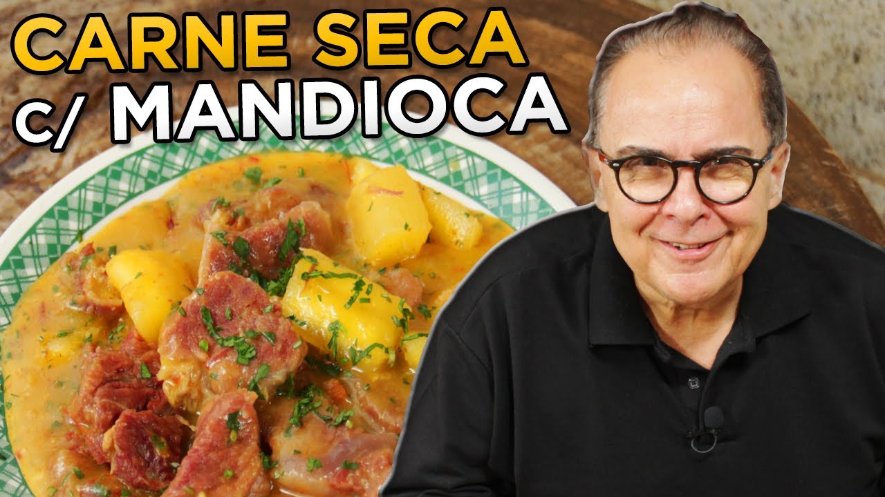 CARNE SECA COM MANDIOCA DO CHEF TAICO