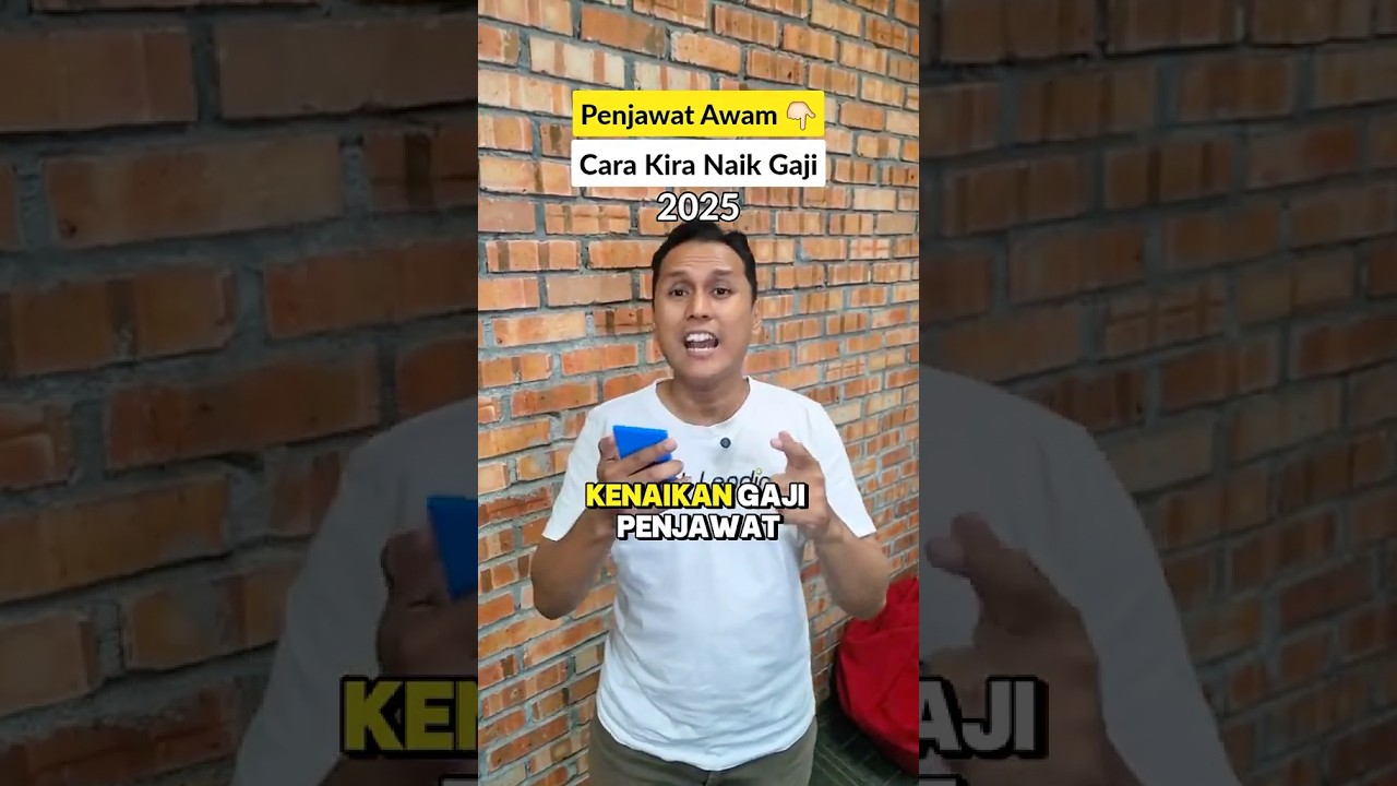 Cara Kira Kenaikan Gaji Penjawat Awam
