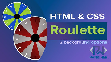 HTML & CSS Roullette, spinner / Totorial
