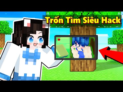 Mèo Simmy Dùng CAMERA SIÊU HACK Để Chơi Trốn Tìm Trong Minecraft