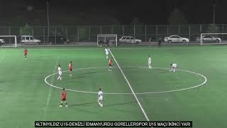 Altinyildiz U15 Deni̇zli̇ İdmanyurdu Gürellerspor U15 Maçi İki̇nci̇ Yari