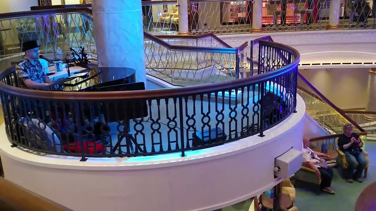 Nice, Electric Piano on Carnival Cruise - Subscribe - More Cruise Content on Way ;)