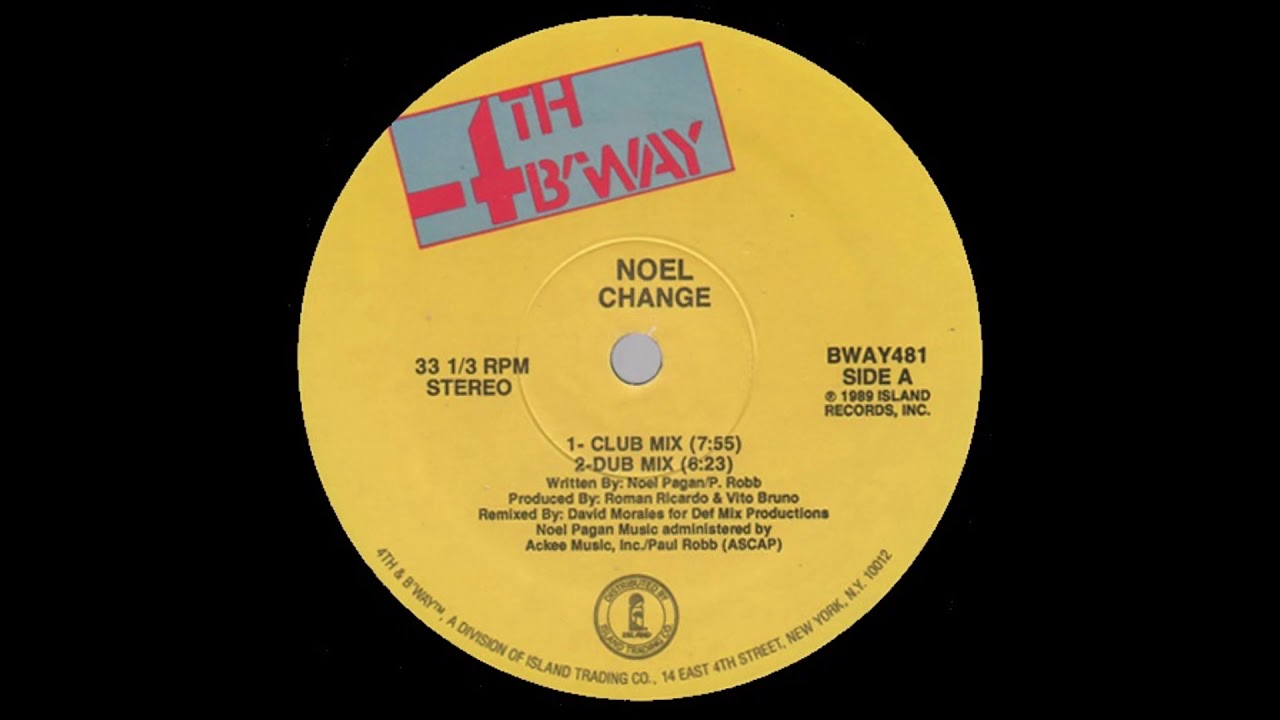 Noel - Change (12'' Single) [HQ Vinyl Remastering] - YouTube
