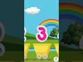 Counting Numbers 3 to 4 | Number Train for Kids | Learn Counting | #shorts #kidslearning #trainsong