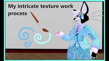 My intricate texture work process (3D Models)