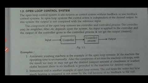 EE-305 Unit 1-Open Loop Control Systems, By Dilip Sharma, GPC Dholpur