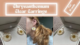 Review: Zieal Chrysanthemum Clear Earrings by Battle Team 9 views 7 days ago 1 minute, 31 seconds