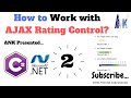 How to work with AJAX Rating Control?