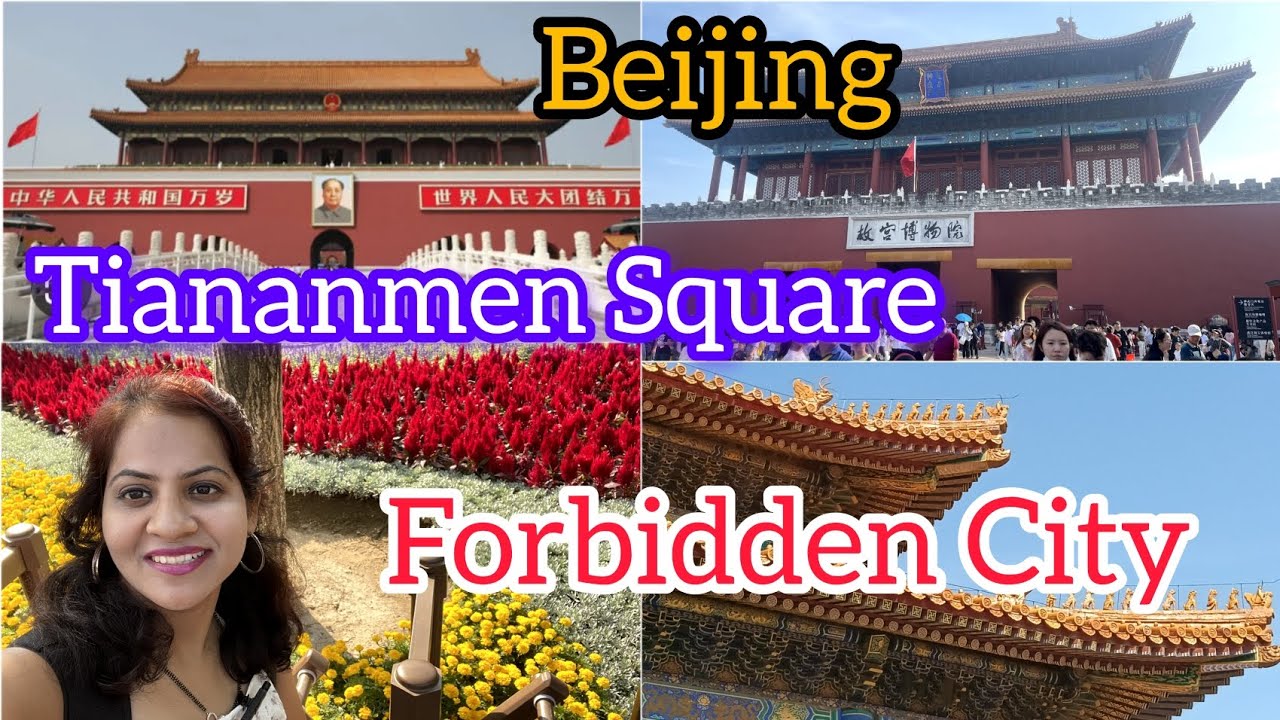 Forbidden City in China 🇨🇳Tiananmen Square Beijing Historical World