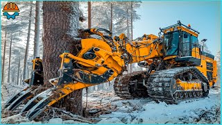99 Amazing Fastest Big Tree Harvester Machines Working At Another Level