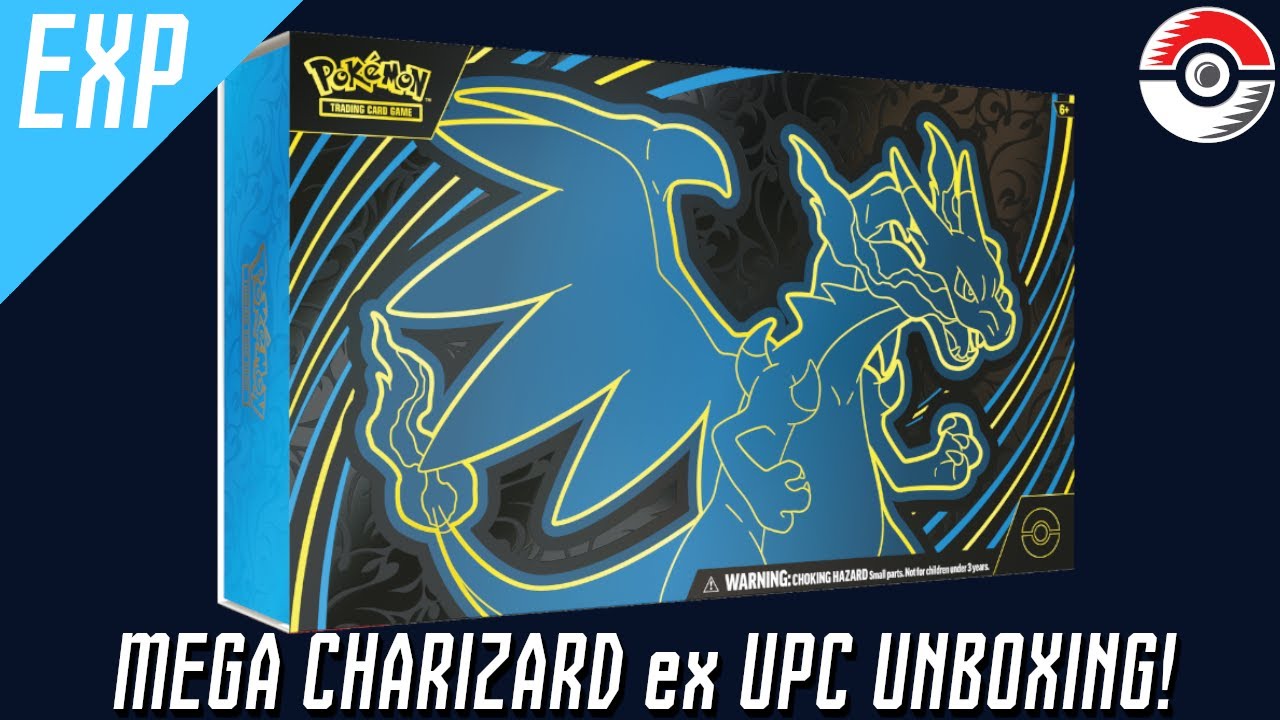 Phantasmal Flames - Mega Charizard ex UPC Unboxing
