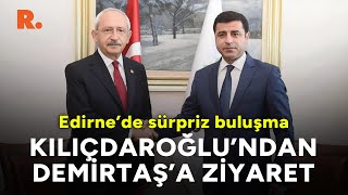 Kemal Kılıçdaroğlu, Selahattin Demirtaş'ı Edirne Cezaevi'nde ziyaret etti #CANLI