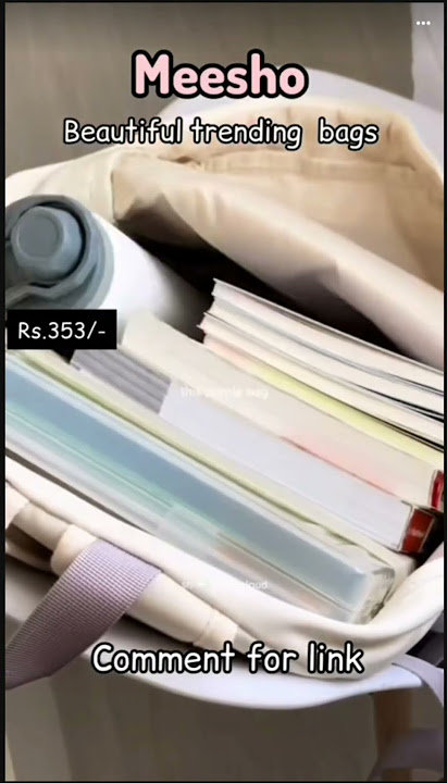 college or school bag from meesho | meesho haul #trending #shorts #meesho