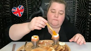 Egg Soldiers | Dippy Eggs | British Food | COOKING & MUKBANG