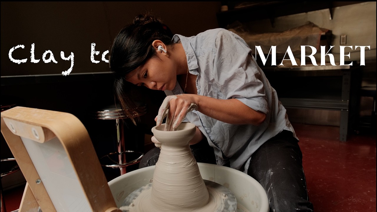 Clay to MARKET EP 1 | practicing my favorite forms, staying on theme