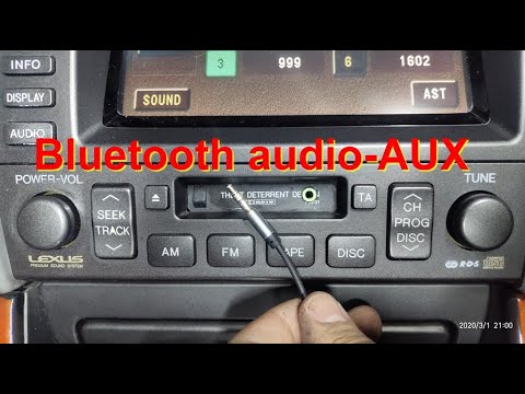 Bluetooth audio/AUX Lexus GS300